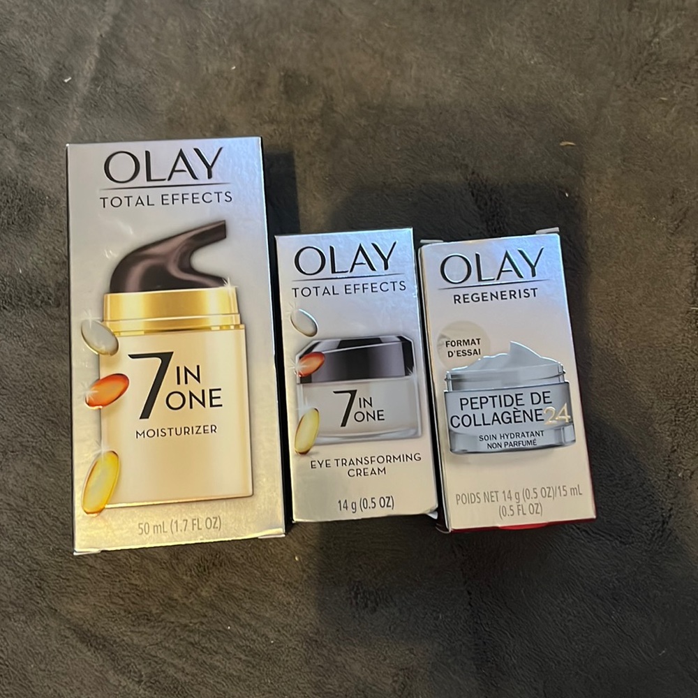 Olay face products
